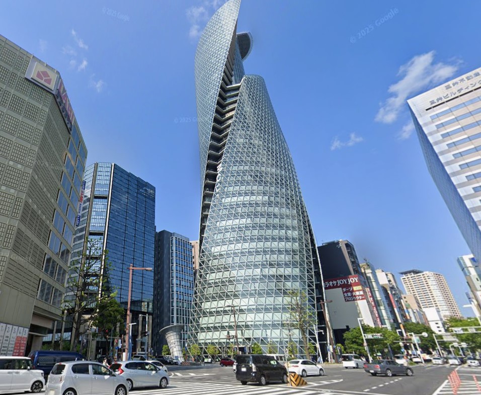 スパイラルタワーズ付近の風景